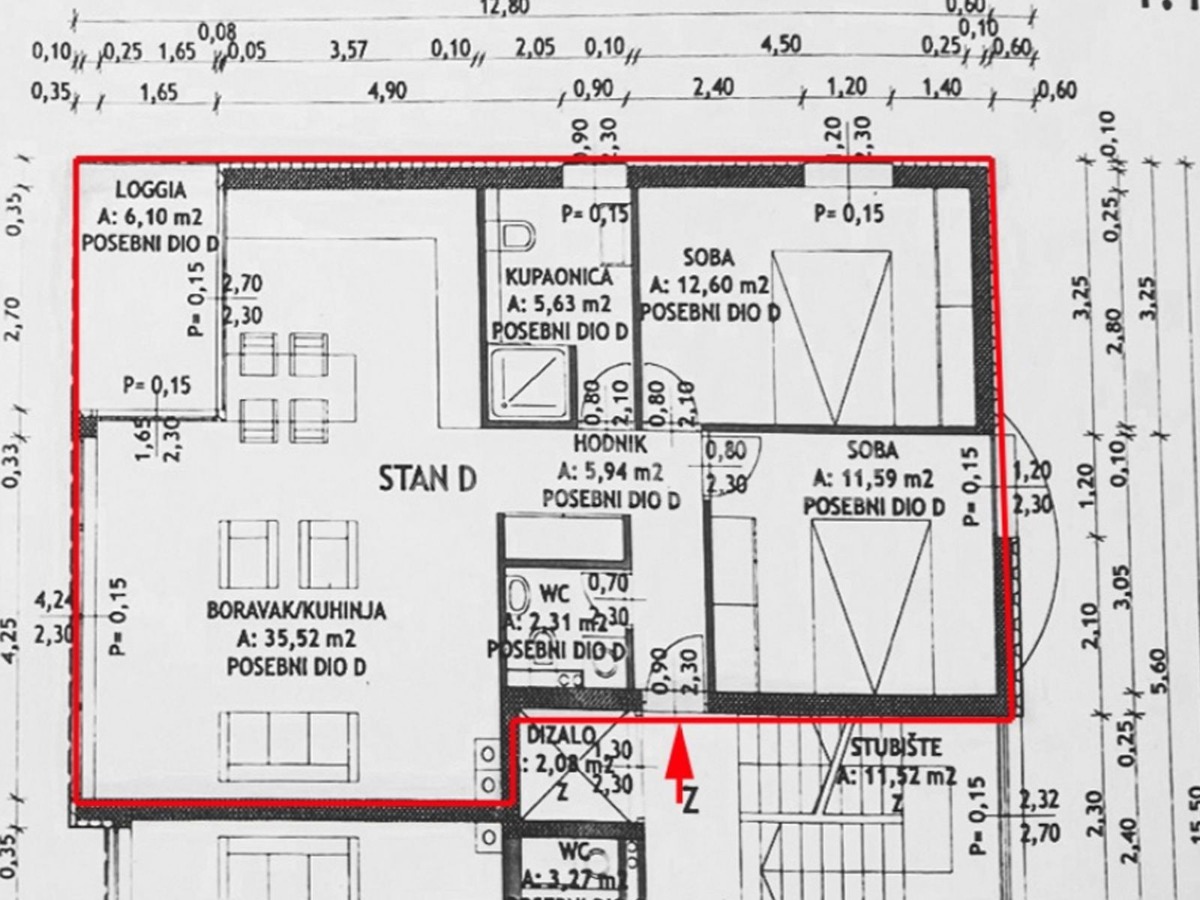 Appartamento di lusso con garage – a soli 350 m dalla spiaggia e dal centro di Parenzo!
