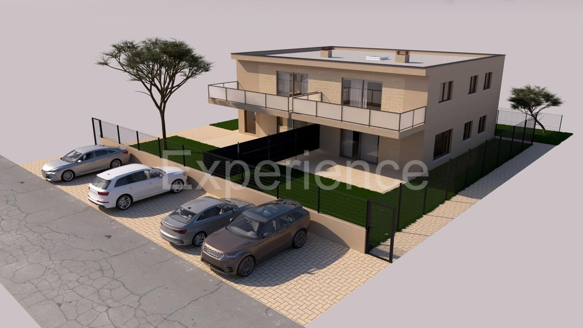 ISTRIA, Parenzo - cca. 2 km dal mare, appartamento con spaziosa terrazza (20 m²)