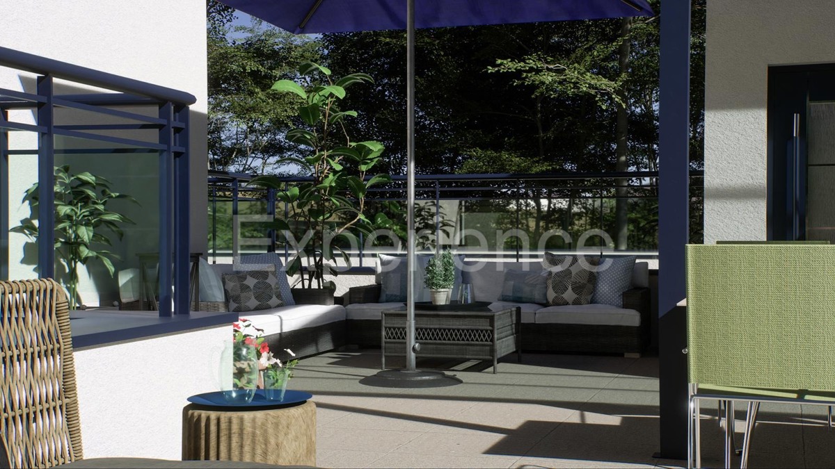 ISTRIA, Parenzo - appartamento in un nuovo edificio con TERRAZZA SUL TETTO!