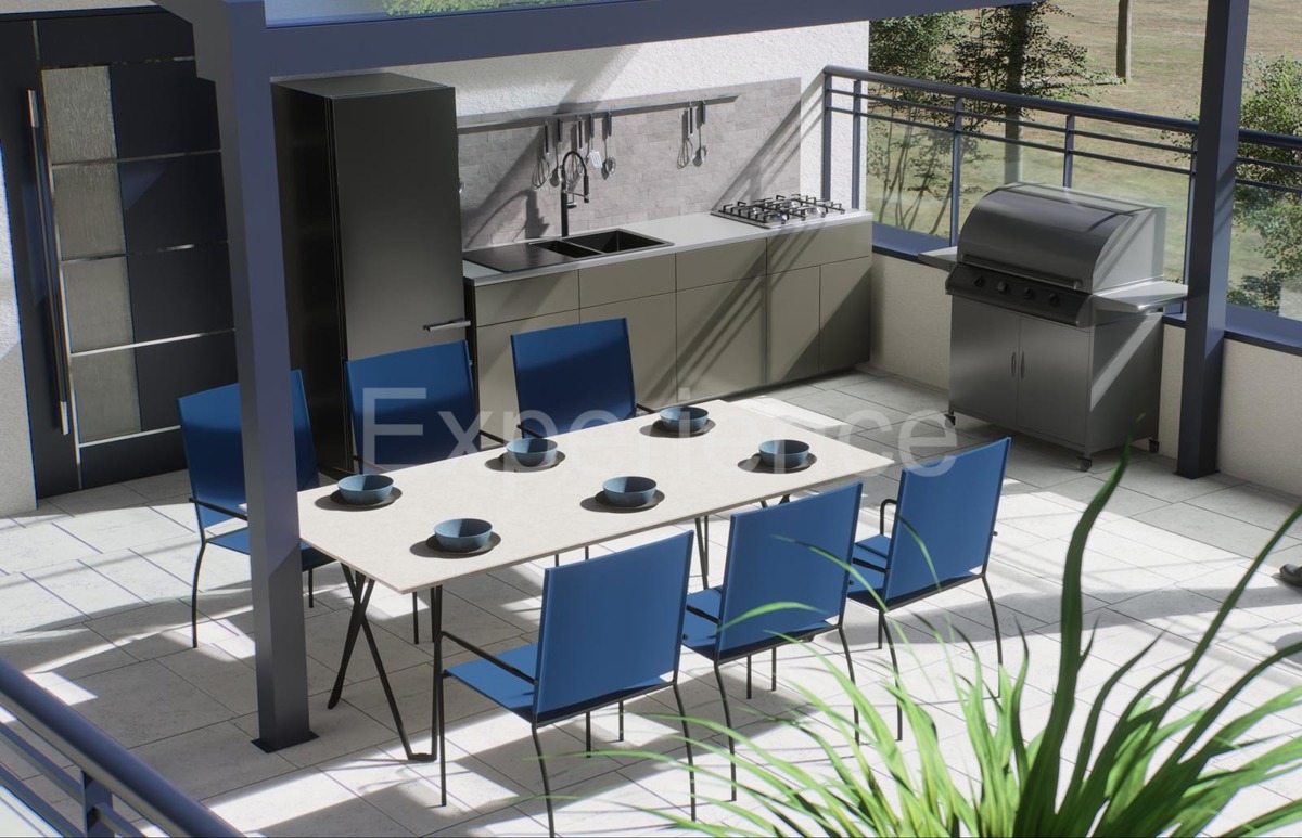 ISTRIA, Parenzo - appartamento in un nuovo edificio con TERRAZZA SUL TETTO!