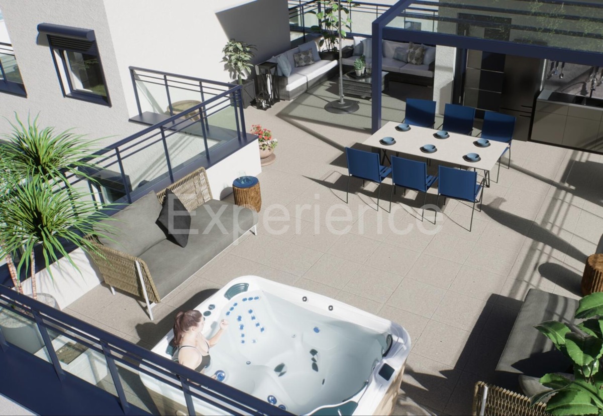 ISTRIA, Parenzo - appartamento in un nuovo edificio con TERRAZZA SUL TETTO!