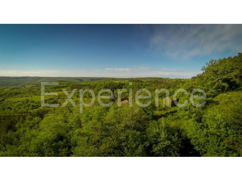 Grožnjan, tenuta 100.000 m² con casa, zona edificabile e vista