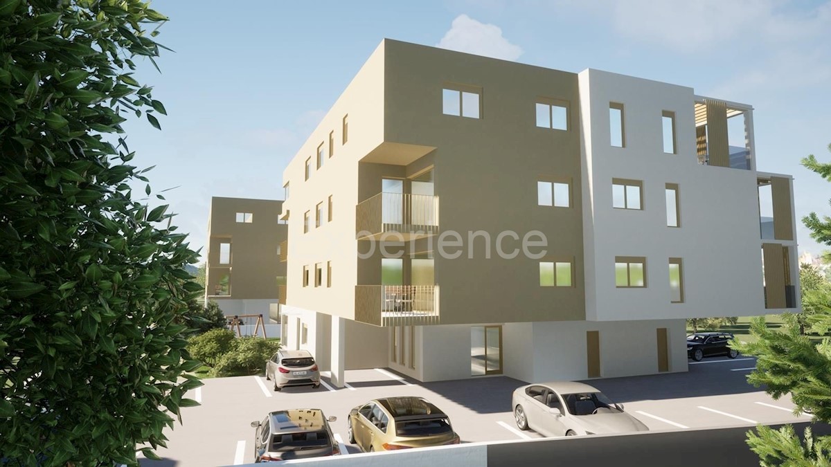 ISTRIA, Tar – appartamento in un nuovo edificio con un spazioso terrazzo, 2. piano