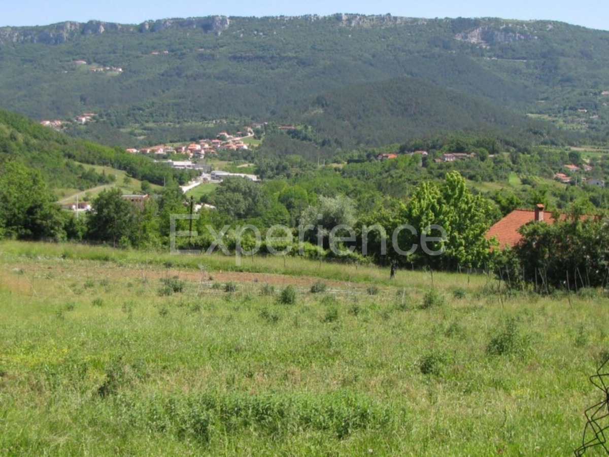 Buzet: Terreno edificabile con progetto di una VILLA DI LUSSO e campo da tennis
