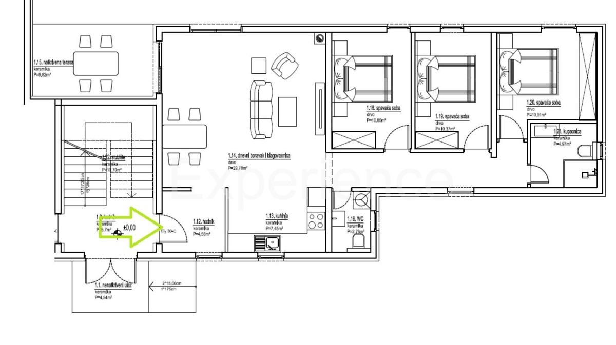 Parenzo - cca. 1 km dal mare, appartamento con 3 camere da letto, NUOVA COSTRUZIONE!