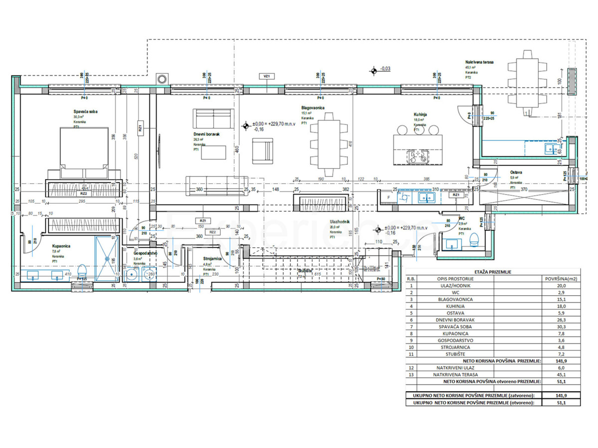 Villa con VISTA SUL MARE: una combinazione di design moderno e comfort superiore!