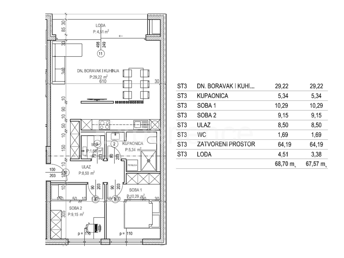 ISTRIA, Tar - appartamento in un nuovo edificio, 2. piano (con ASCENSORE)!