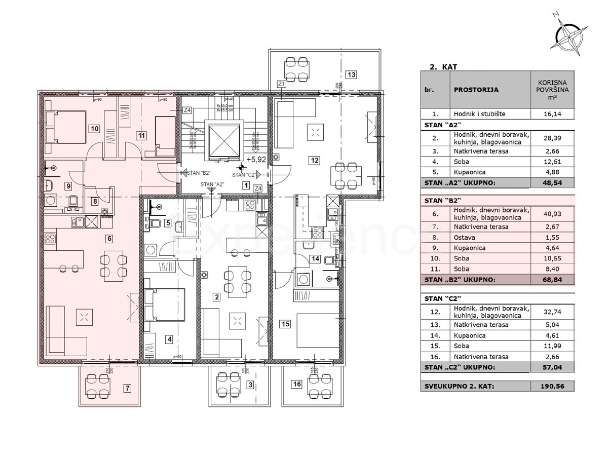 Vabriga - appartamento in un nuovo edificio, 2. piano, ASCENSORE!
