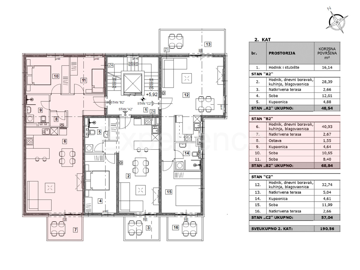 Vabriga - appartamento in un nuovo edificio, 2. piano, ASCENSORE!