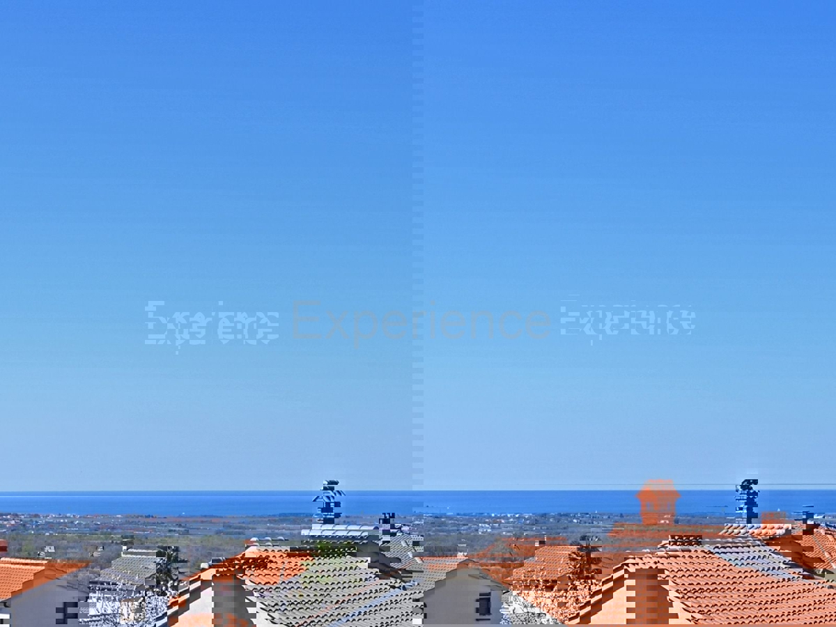 ISTRIA, Kaštelir, terreno edificabile con VISTA MARE