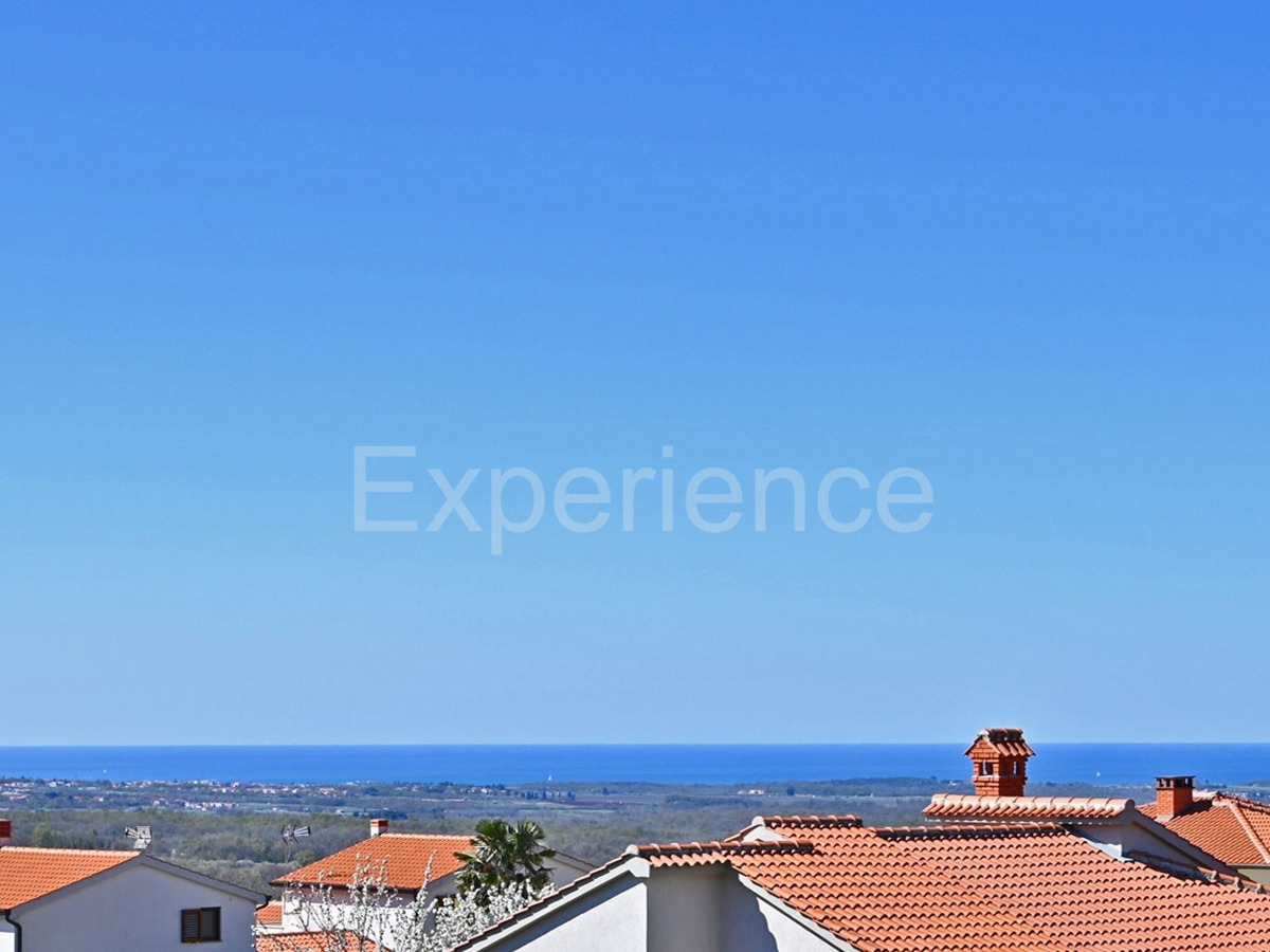 ISTRIA, Kaštelir, terreno edificabile con VISTA MARE