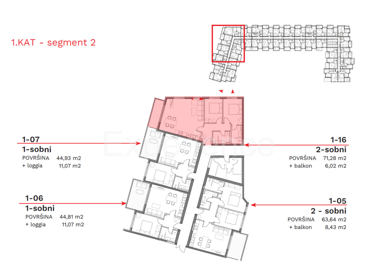 ISTRIA, Umago - appartamento con garage, 1. piano, ASCENSORE