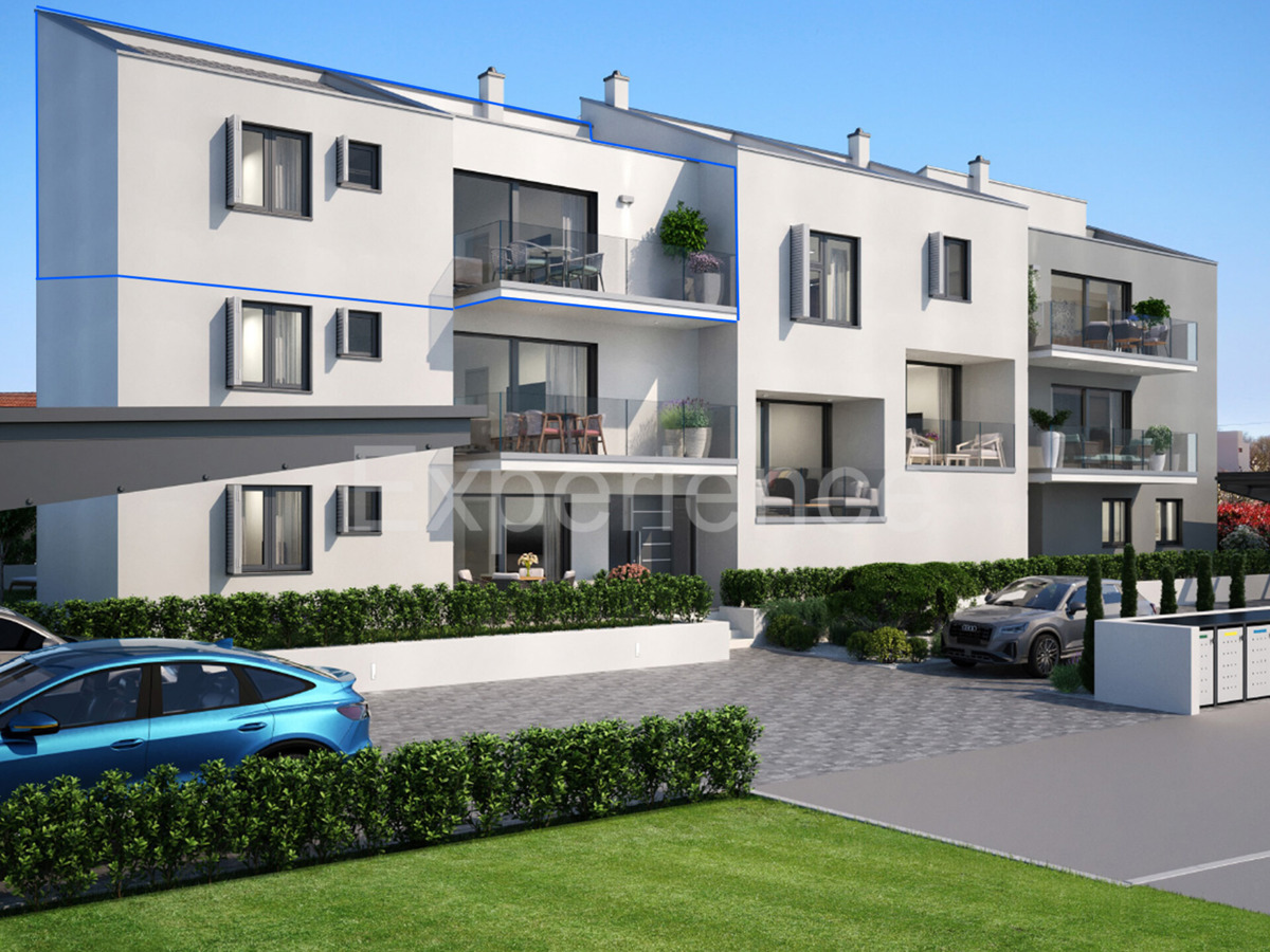 ISTRIA, vicino a Parenzo - appartamento in un nuovo edificio con VISTA MARE!