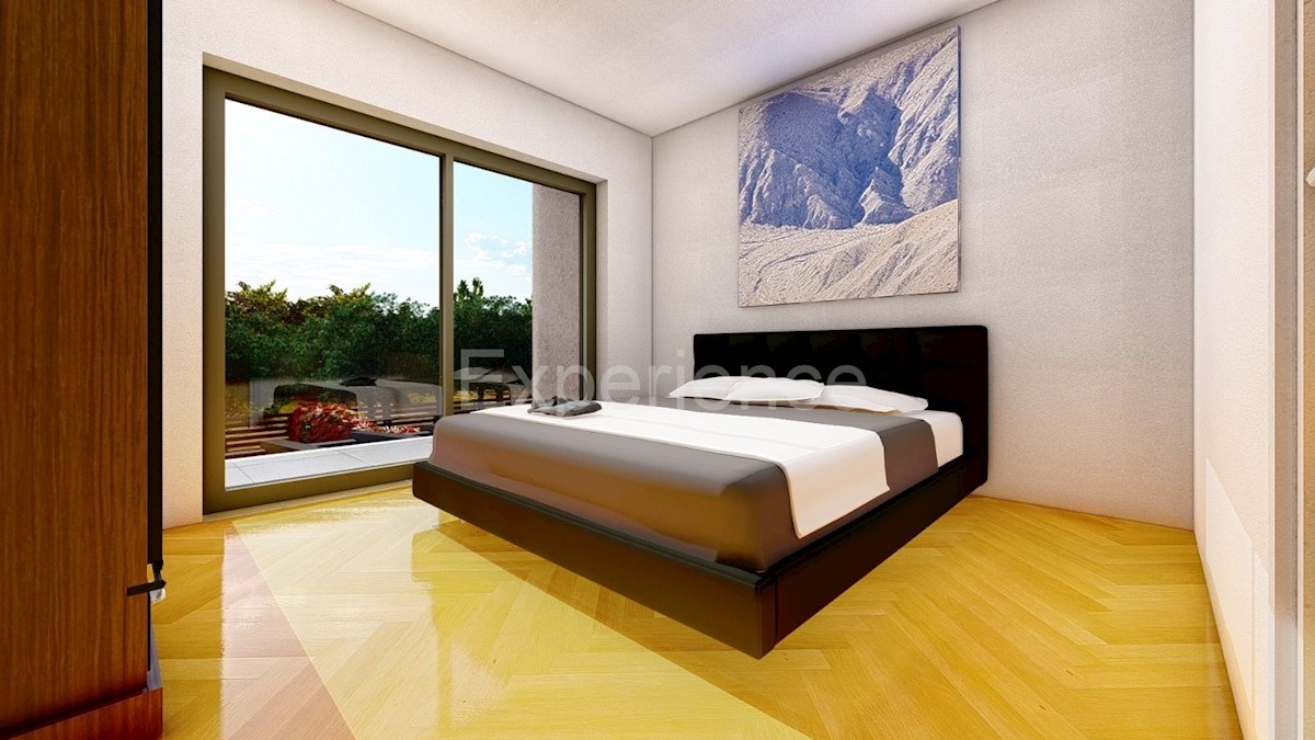 Parenzo - casa a schiera con piscina e terrazza, 3 camere da letto