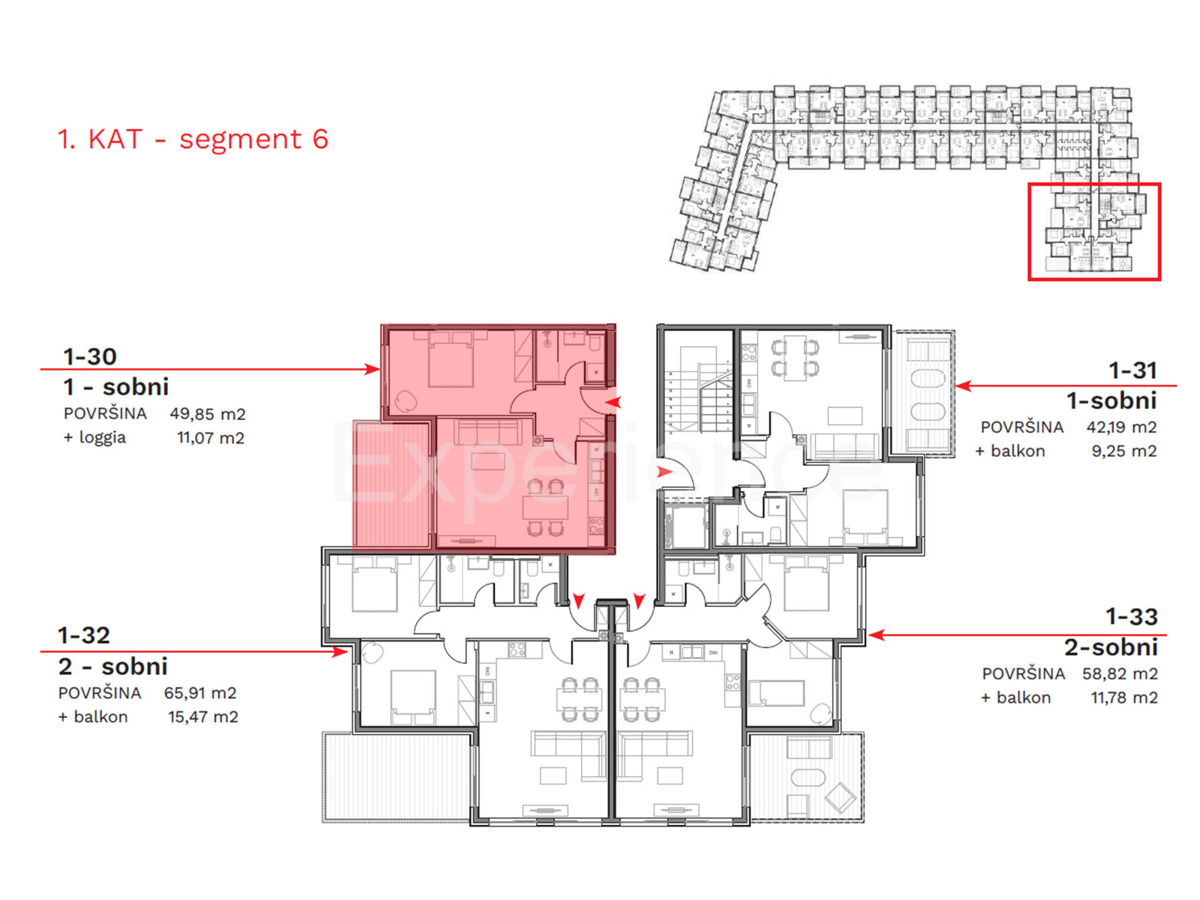 ISTRIA, Umago - appartamento con spazioso balcone (11,07 m2), 1. piano, ascensore