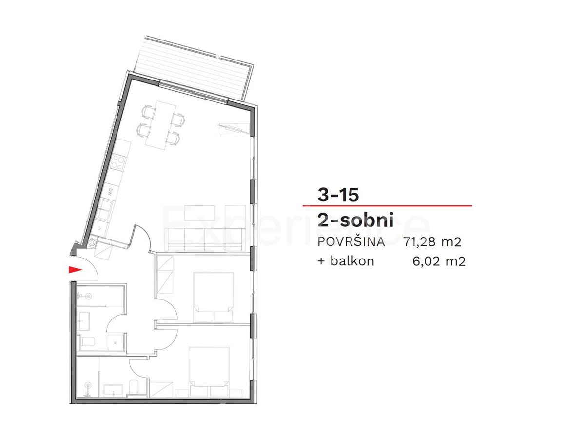 ISTRIA, Umago - appartamento in un nuovo edificio con garage, 3. piano, ASCENSORE!