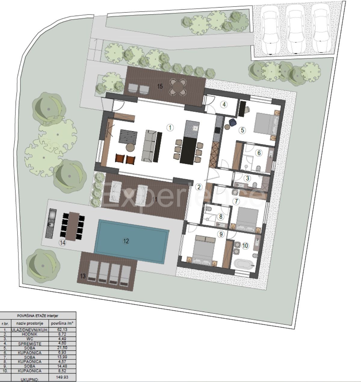 Vicino a Parenzo, 5 km - terreno edificabile con PERMESSO DI COSTRUZIONE