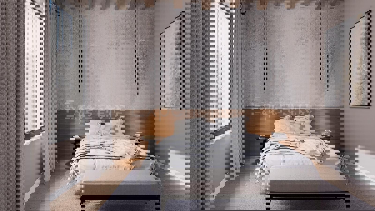 Vicino a Parenzo, 5 km - terreno edificabile con PERMESSO DI COSTRUZIONE