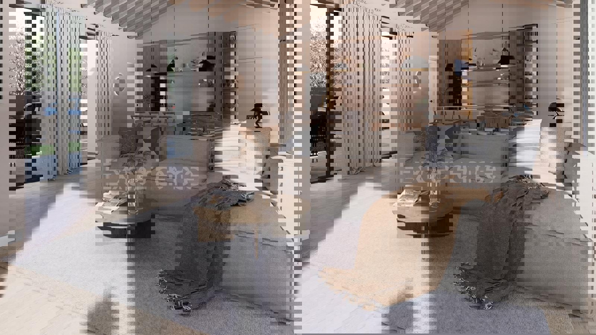 Vicino a Parenzo, 5 km - terreno edificabile con PERMESSO DI COSTRUZIONE