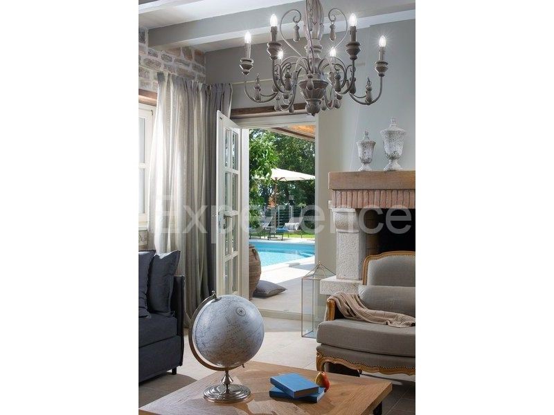 Villa di lusso vicino Sv. Lovreč, vista mare, campi da tennis