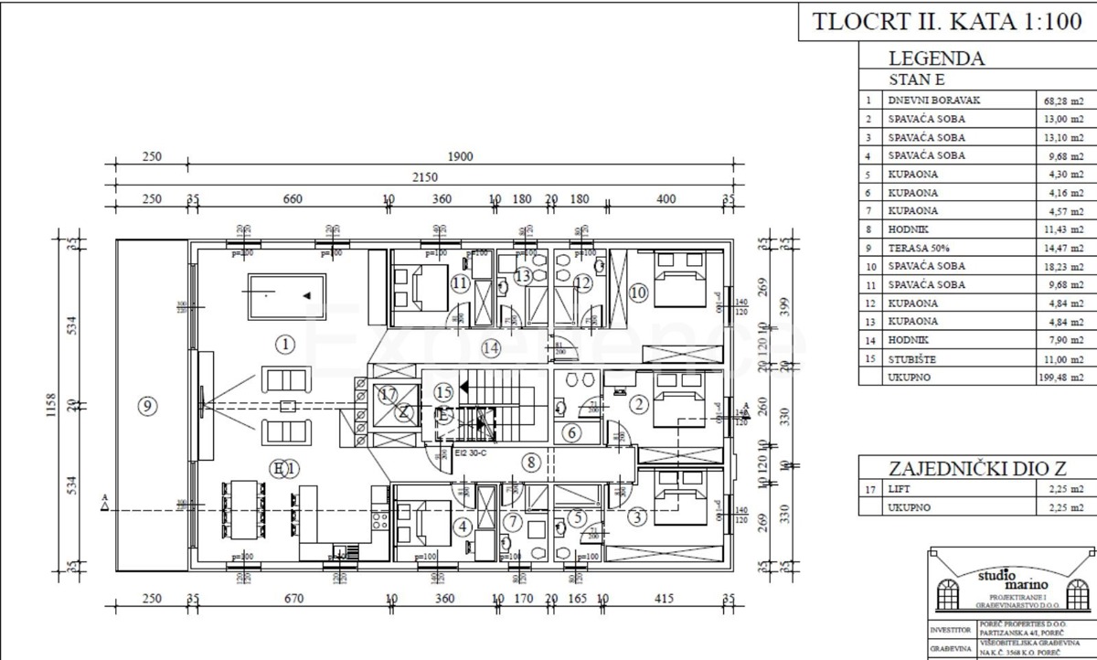 Parenzo, attico esclusivo vista mare con terrazza sul tetto