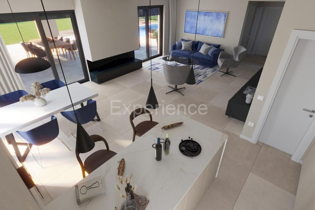 Parenzo, casa a schiera con piscina e terrazza, 4 camere, 11 km mare