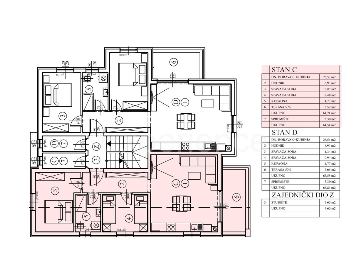 Istria, Umago - a circa 2 km dal mare, appartamento in un edificio nuovo, 1. piano
