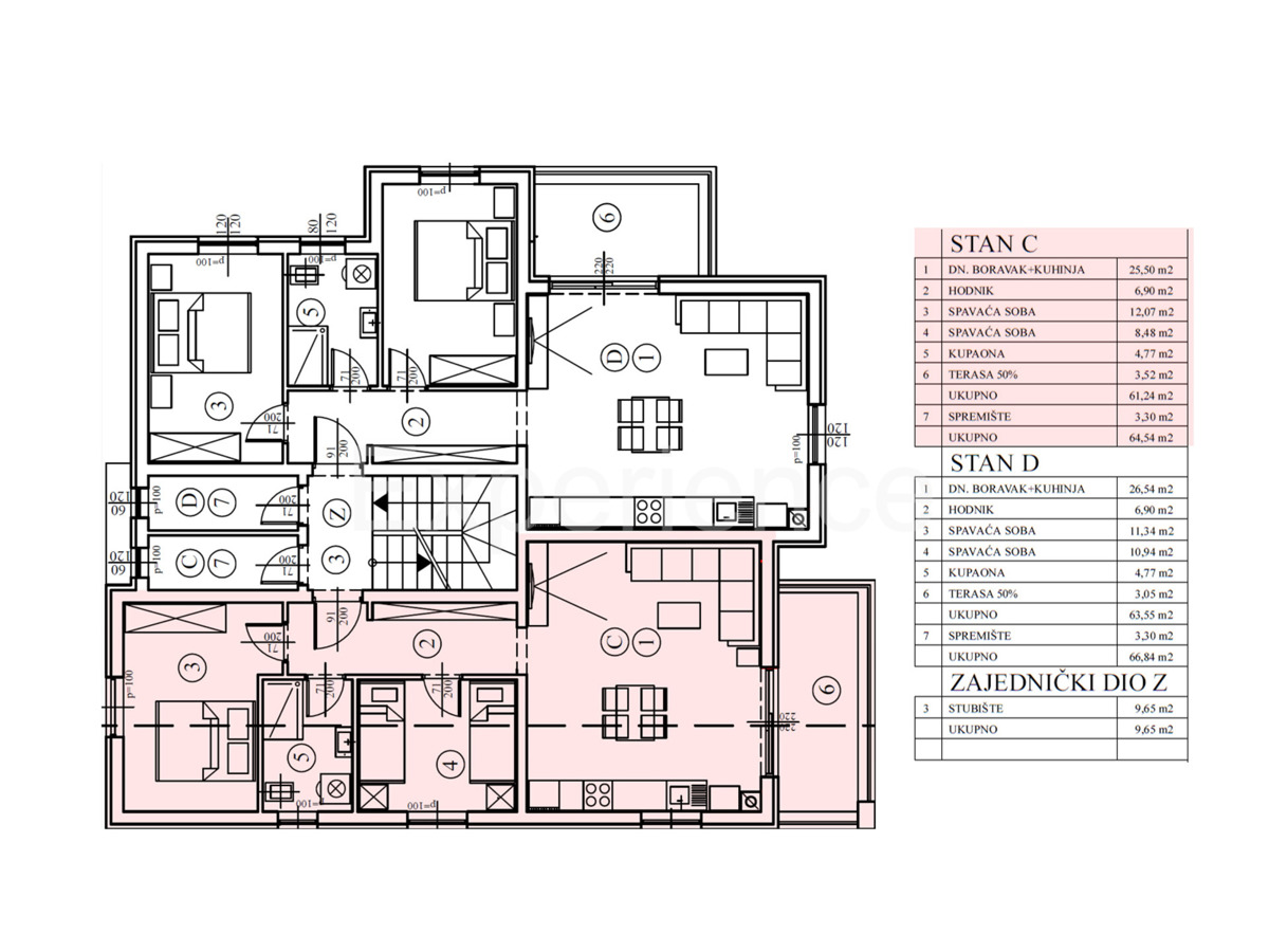 Istria, Umago - a circa 2 km dal mare, appartamento in un edificio nuovo, 1. piano