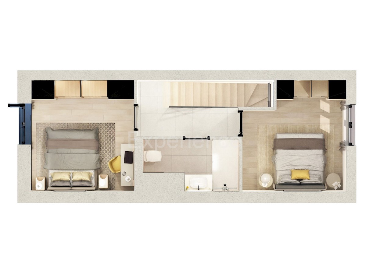 Nelle vicinanze di Parenzo - appartamento duplex con VISTA MARE!