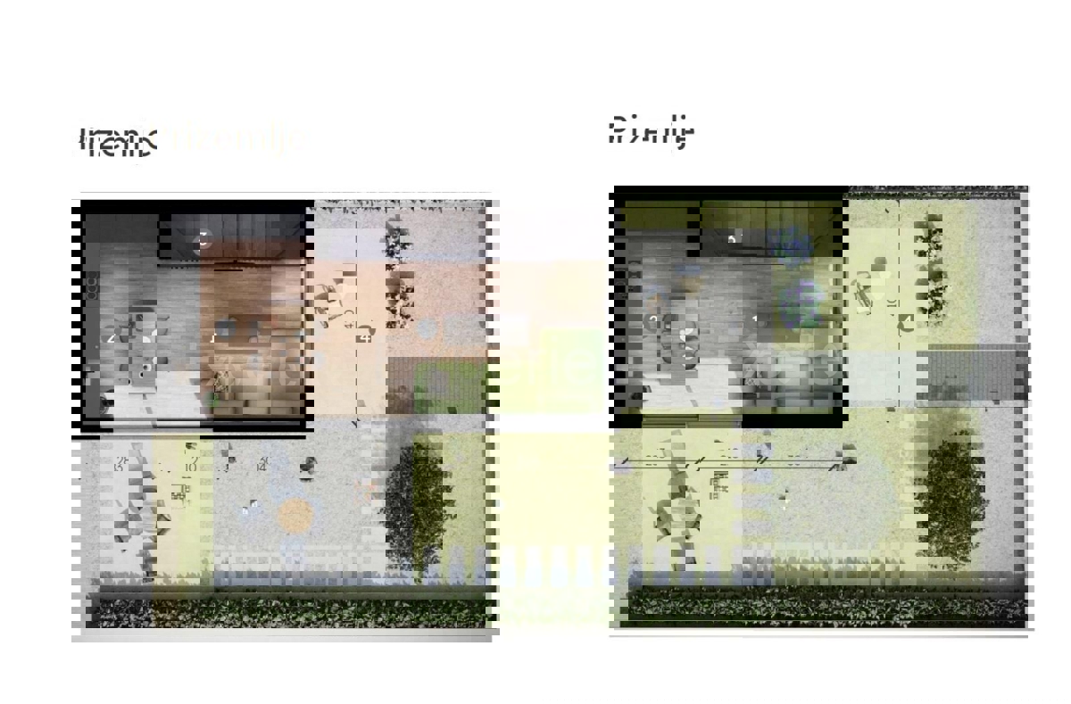 ISTRIA, Parenzo - elegante casa di nuova costruzione, a 1.000 m dalla spiaggia!