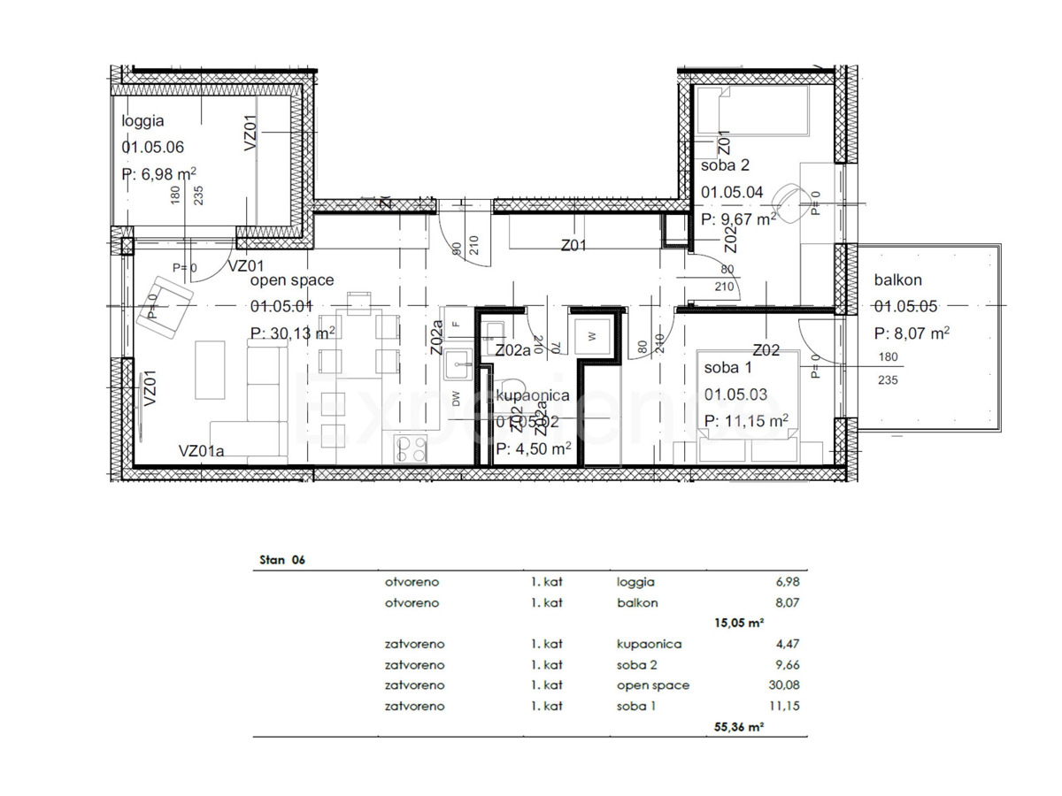 ISTRIA, Tar - appartamento in un nuovo edificio al 1. piano (con ASCENSORE)