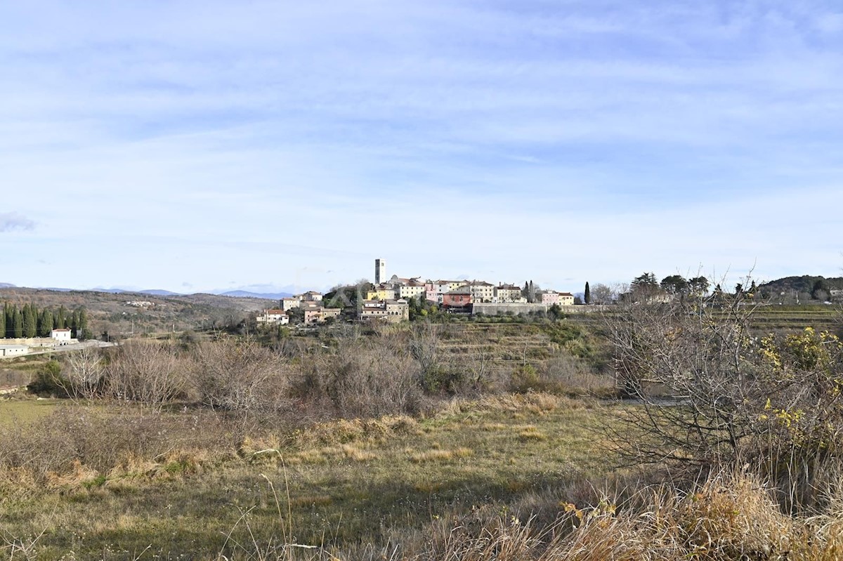 ATTRAENTE! Terreno edificabile con vista aperta su Oprtalj!