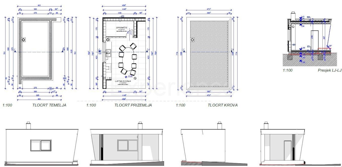 Nelle vicinanze di Parenzo - villa di nuova costruzione con piscina!