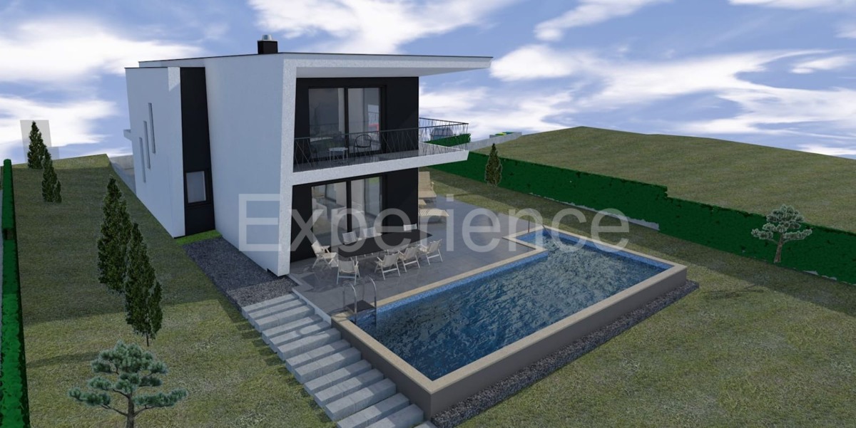 Nelle vicinanze di Parenzo - villa di nuova costruzione con piscina!