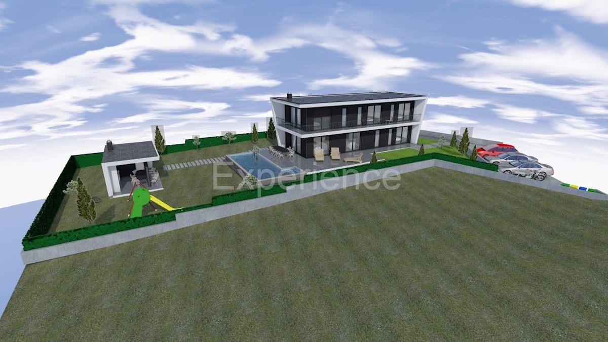 Nelle vicinanze di Parenzo - villa di nuova costruzione con piscina!