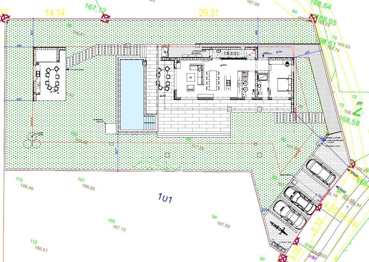 Nelle vicinanze di Parenzo - villa di nuova costruzione con piscina!