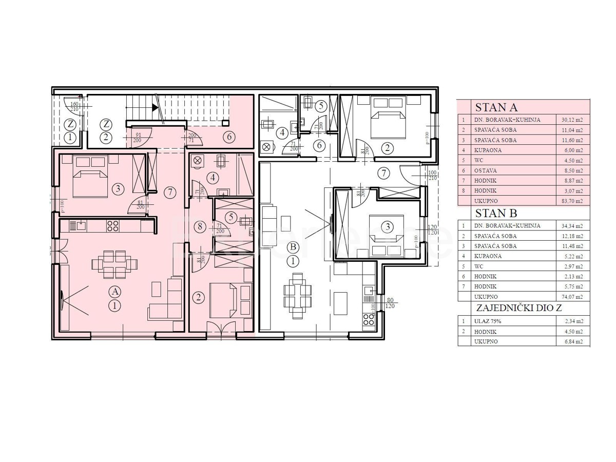 Appartamento con giardino 100 m² e terrazza – Parenzo, 600 m mare