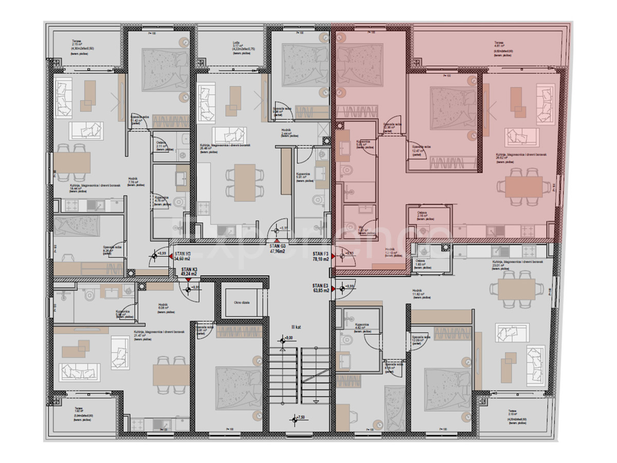ISTRIA, Parenzo - appartamento in nuova costruzione con spazioso  terrazzo, 3. piano, ASCENSORE