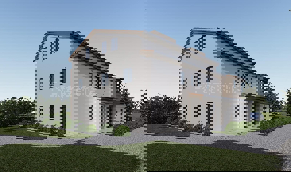 Vicino a Parenzo - appartamento in un nuovo edificio con spaziosa terrazza+deposito!