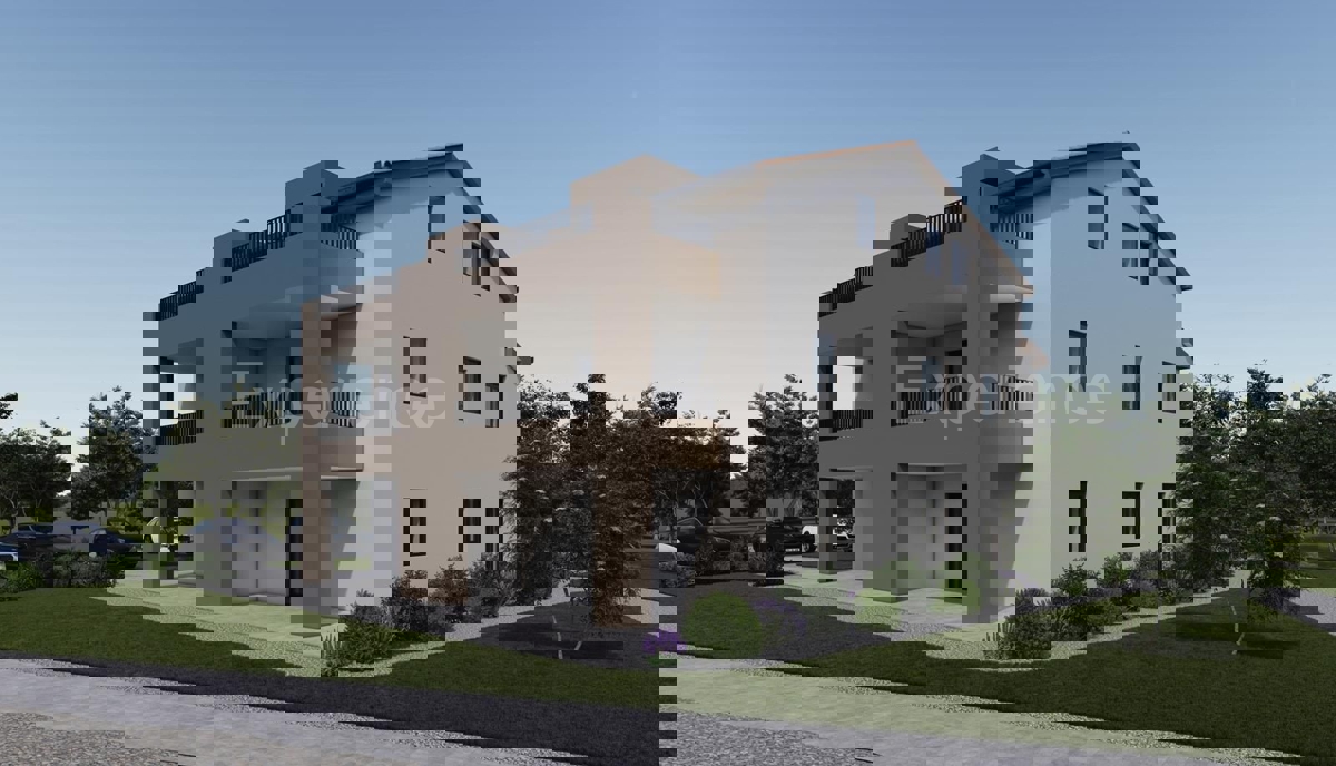 Vicino a Parenzo - appartamento in un nuovo edificio con spaziosa terrazza+deposito!