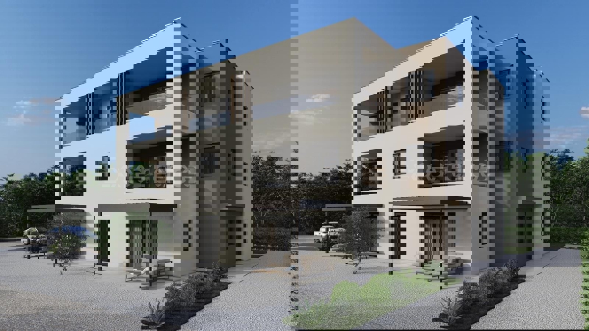 Appartamento con giardino 100 m² e terrazza – Parenzo, 600 m mare