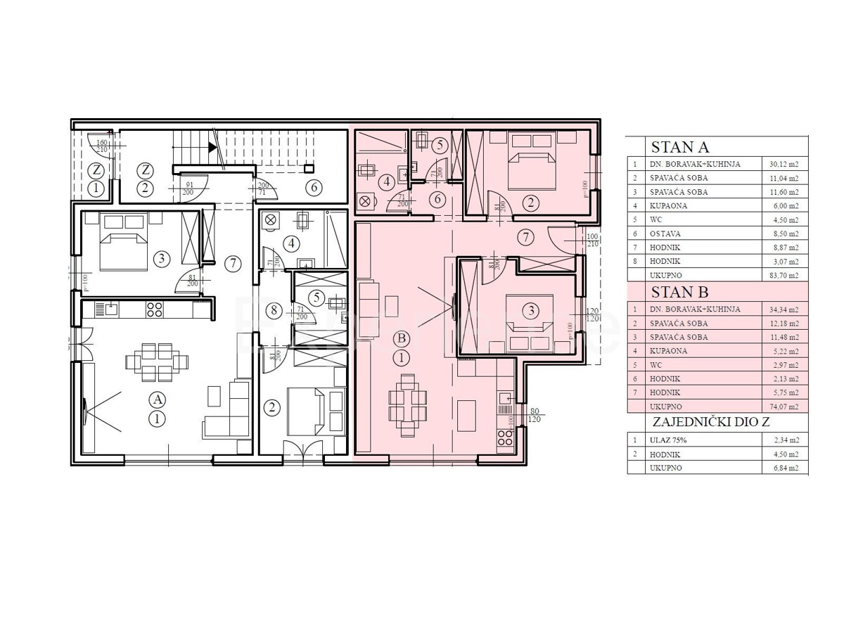 Appartamento con giardino 100 m² e terrazza – Parenzo, 600 m mare
