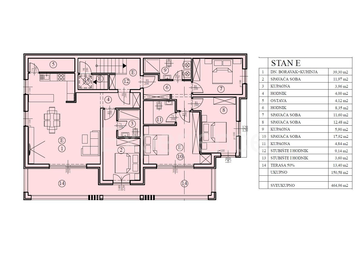 Attico con 4 camere e ampia terrazza – Parenzo, 600 m dal mare