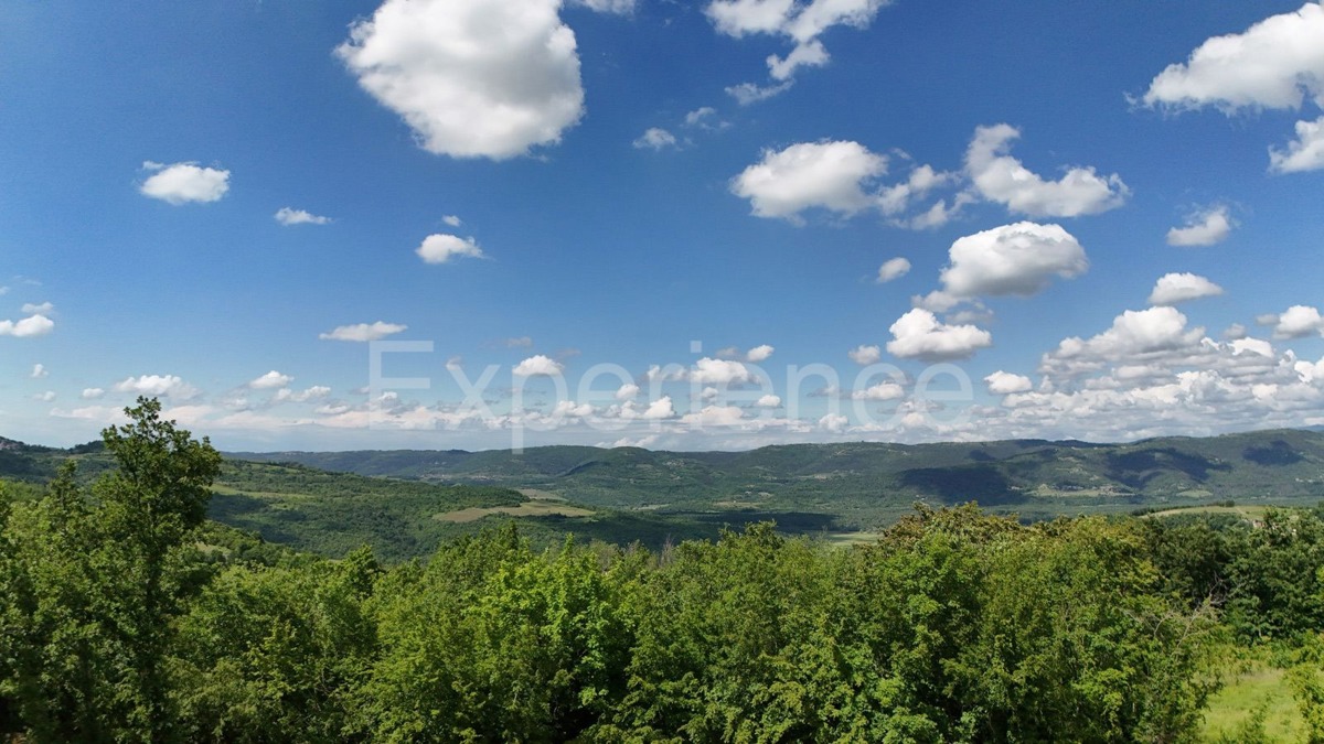 ISTRIA, Montona - terreno agricolo adiacente alla zona edificabile, VISTA SU MONTONA!
