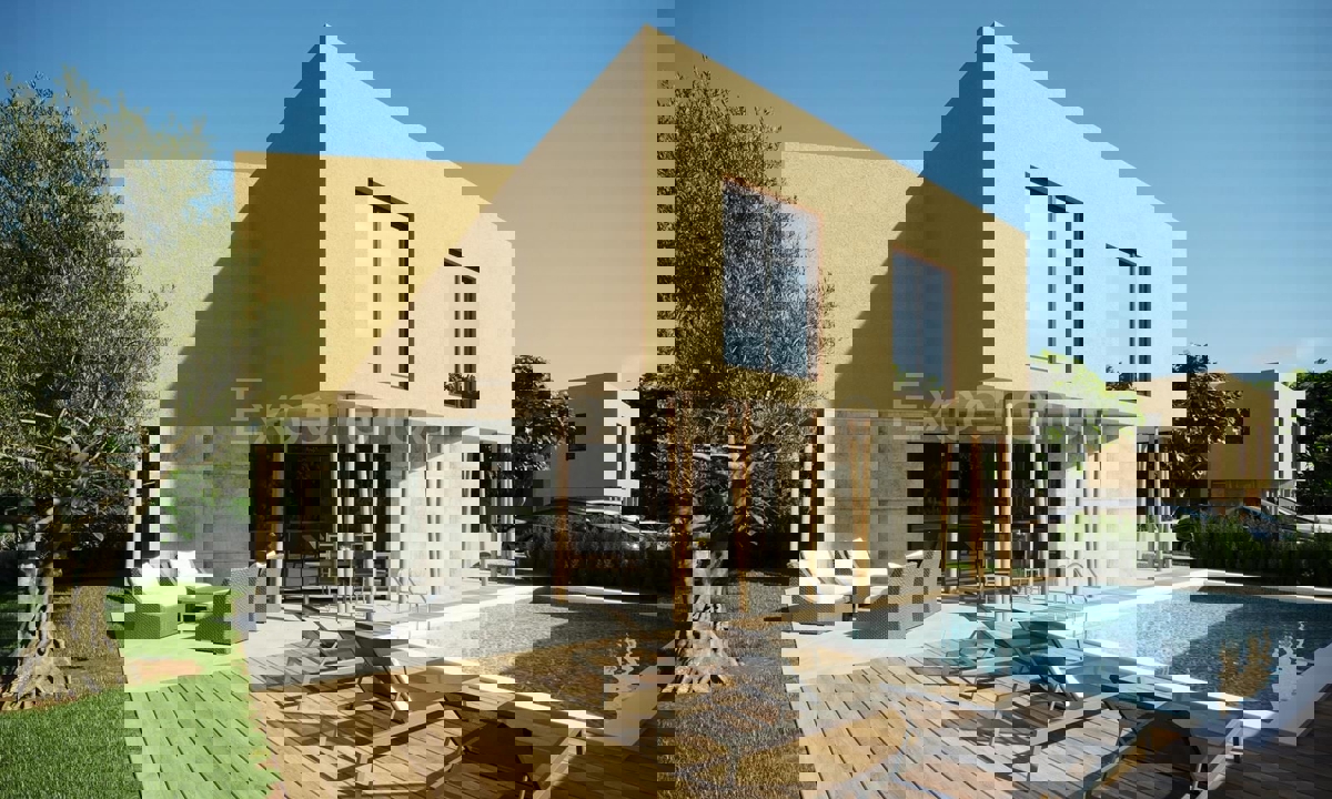 Vicino a Verteneglio - a 6 km dal mare, casa moderna con piscina!