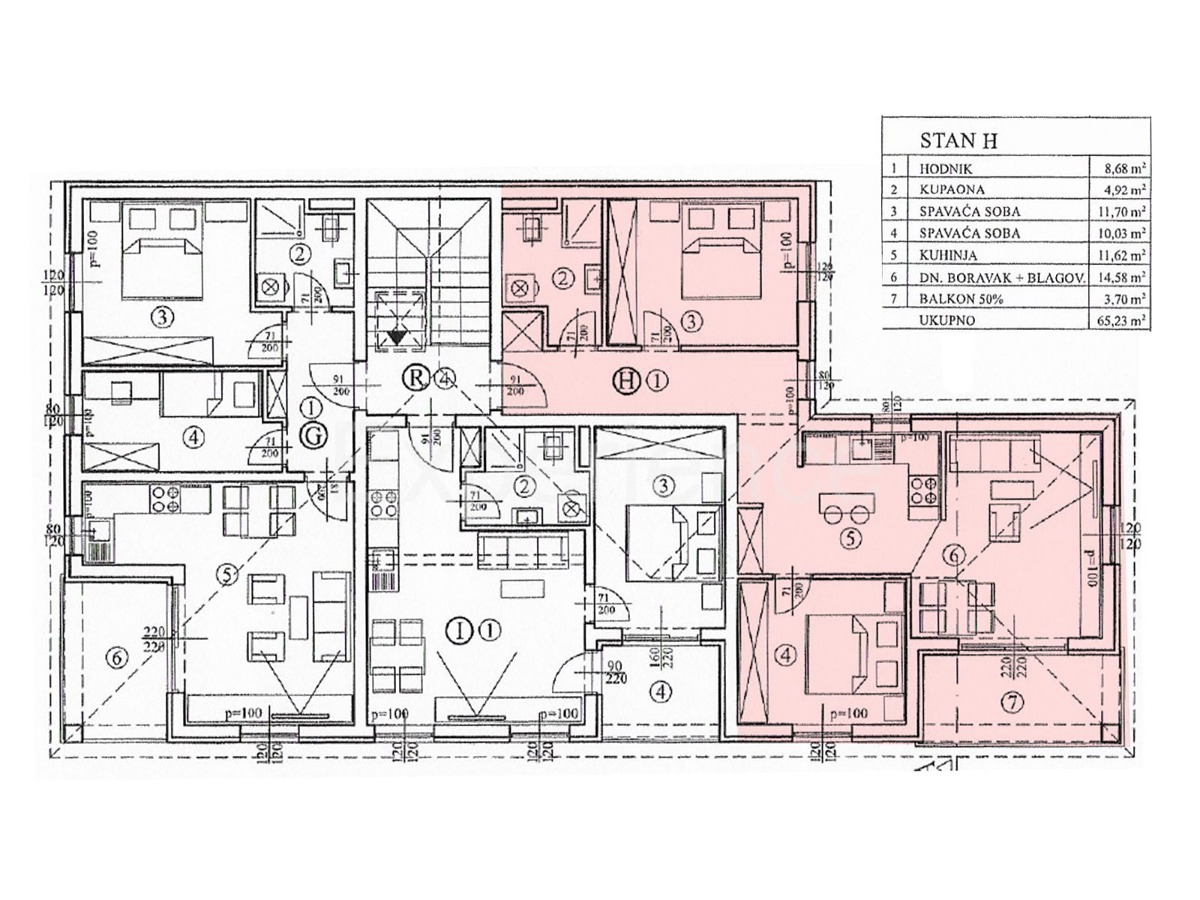 ISTRIA, zona Parenzo – appartamento in un nuovo edificio (65 m²), 2. piano