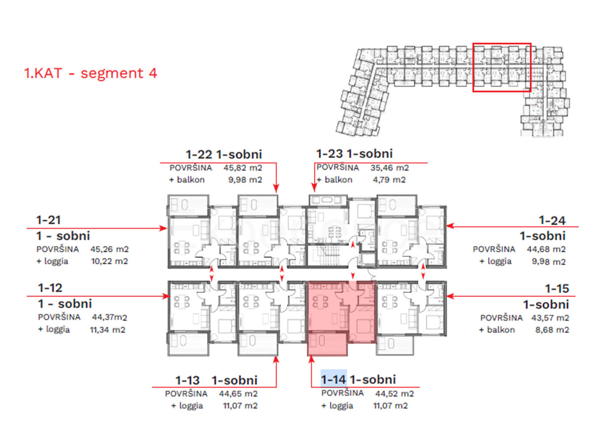 ISTRIA, Umago - appartamento con spazioso balcone (11,07 m²), 1. piano, ASCENSORE