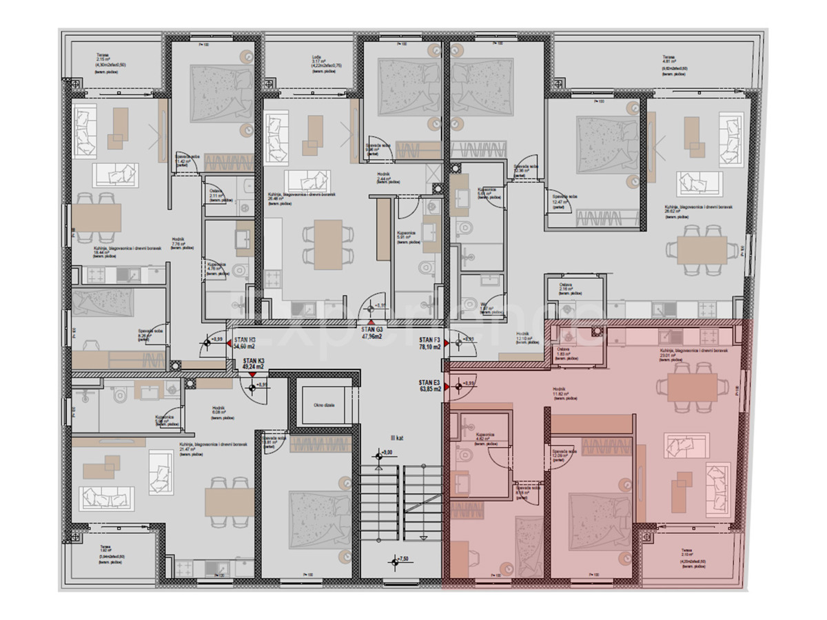ISTRIA, Parenzo - appartamento in nuova costruzione, 3. piano, ASCENSORE!