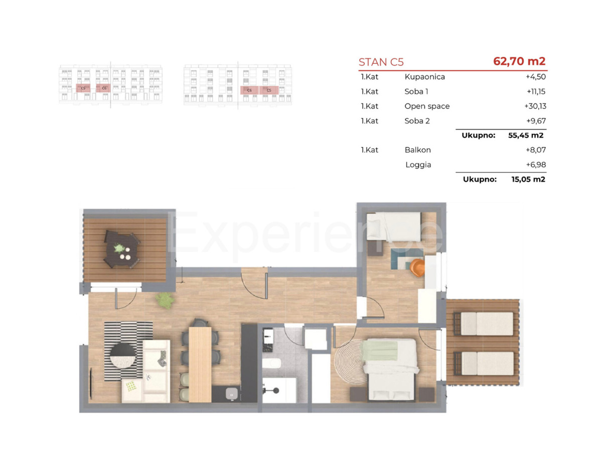 ISTRIA, Tar - appartamento in un nuovo edificio al 1.piano (con ascensore)