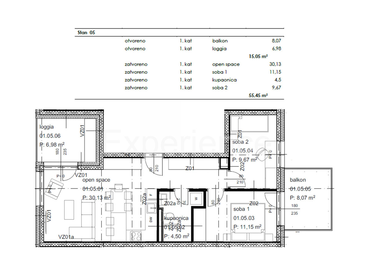ISTRIA, Tar - appartamento in un nuovo edificio al 1.piano (con ascensore)